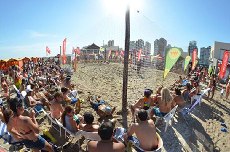 Beach Volley: Necochea vibró con la visita de Gallay/Klug y el ... - SomosVoley.com