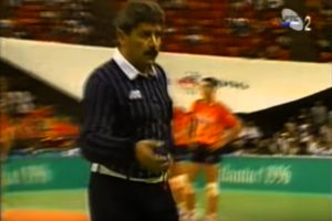 Guillermo Paredes fue 2º árbitro de la final olímpica masculina en Atlanta 1996